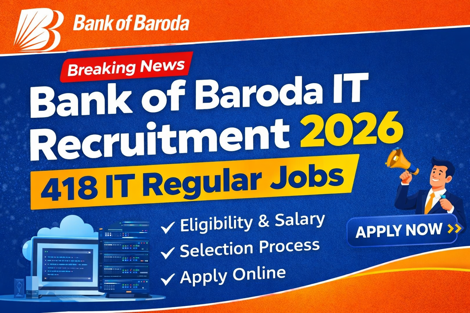 Bank of Baroda IT Recruitment 2026