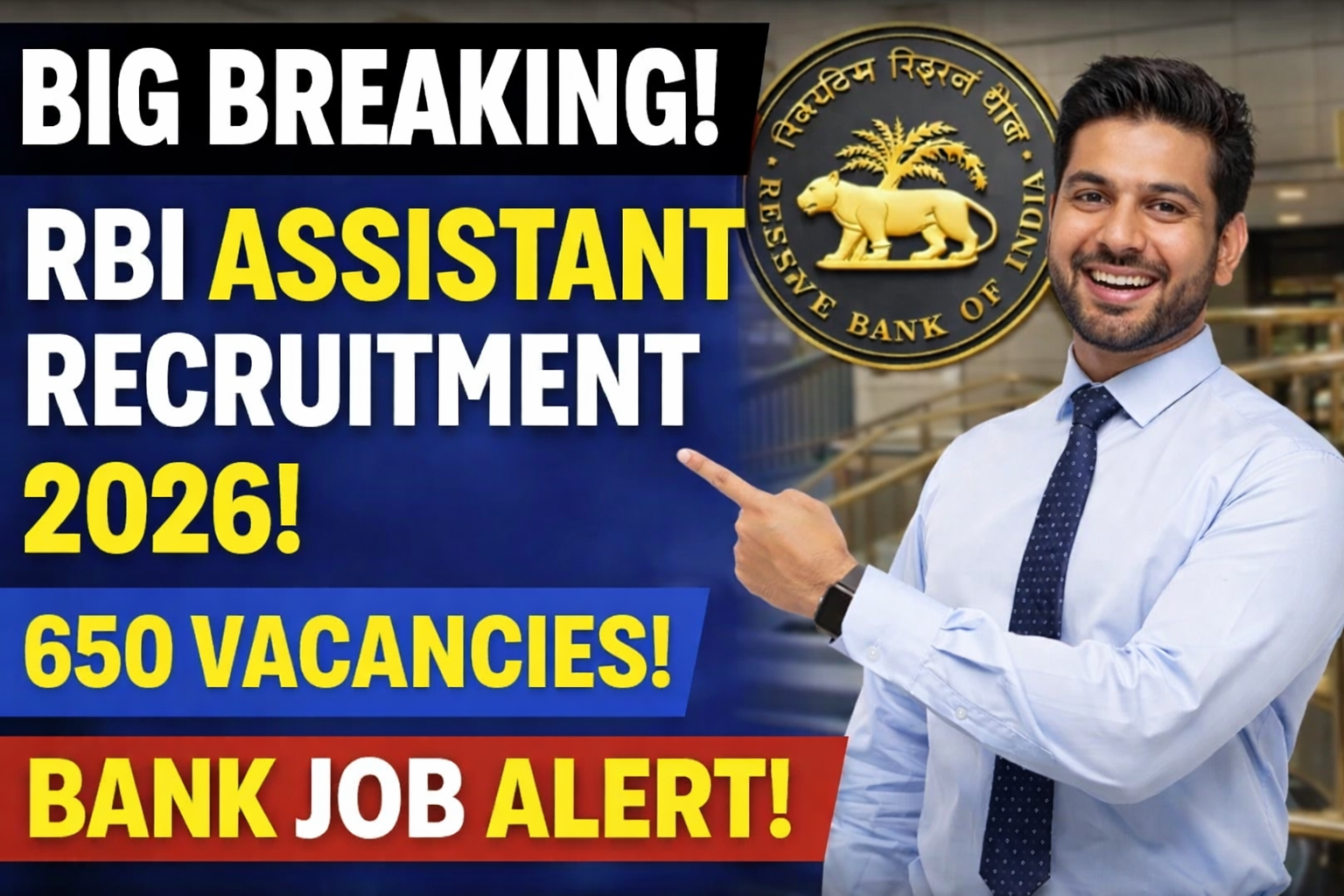 RBI Assistant Recruitment 2026